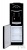 ECOTRONIC K21-LF black/silver Напольный кулер с холодильником