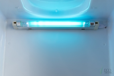 ECOTRONIC TB3-LE UV Кулер напольный с нижней загрузкой, со шкафчиком, с чайным столиком и УФ-лампой